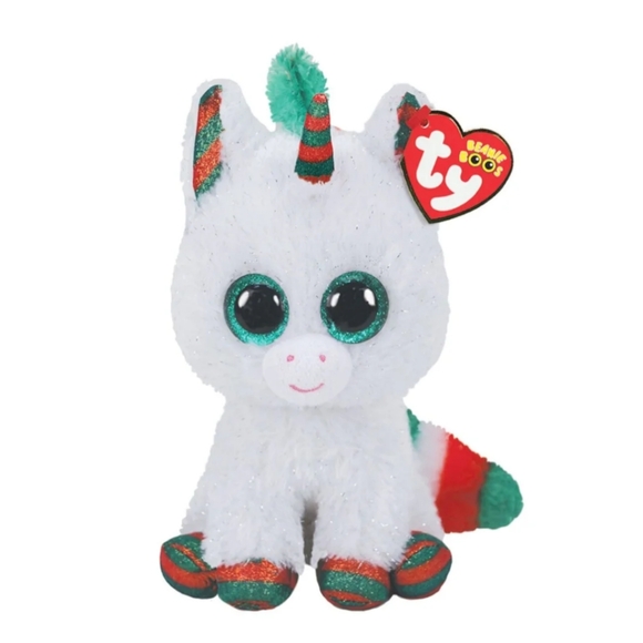 Brand new Snowfall the unicorn Beenie Boo - Picture 1 of 1